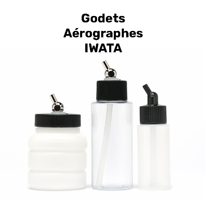 Godets pour aérographe Iwata