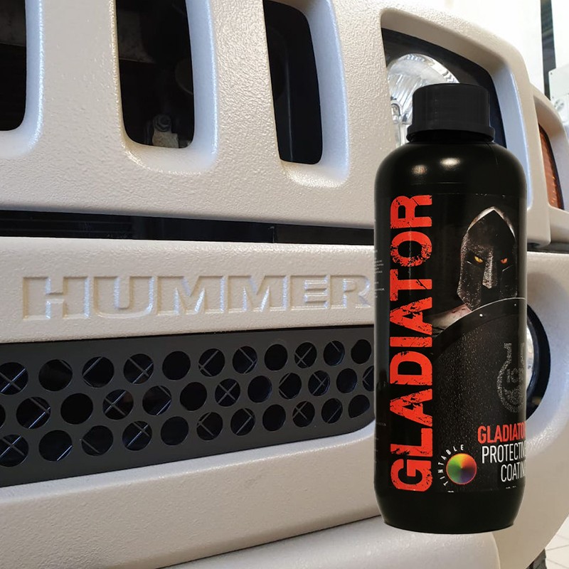 Peinture texturée Gladiator teintable blanche - Hummer