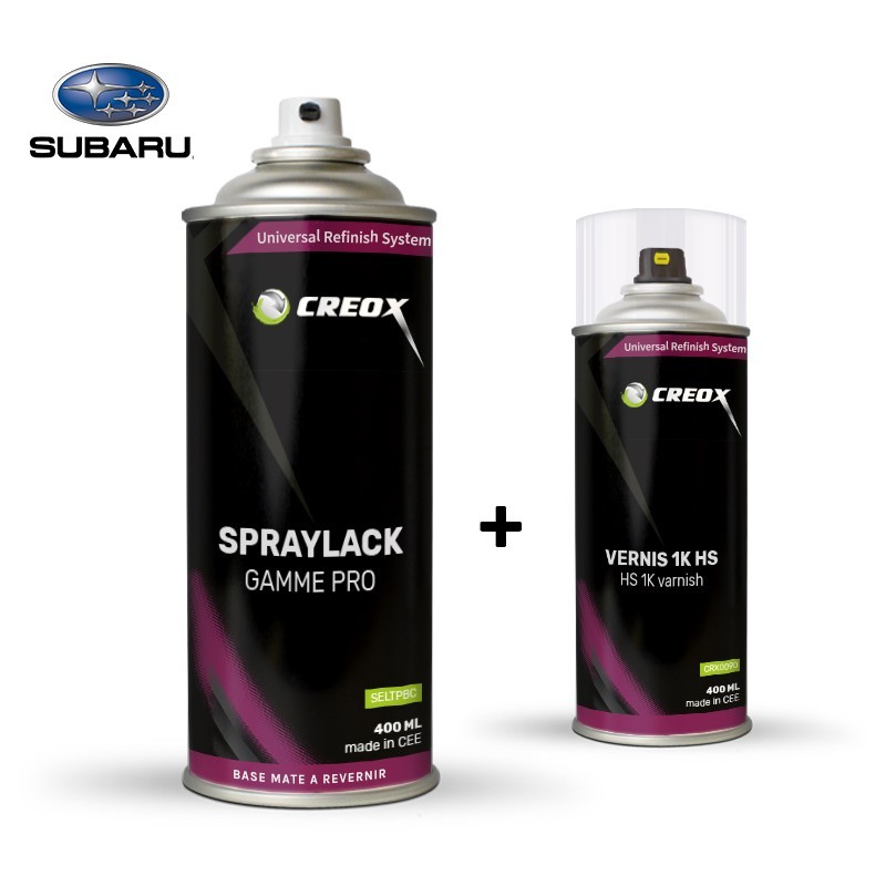 Kit bombe de peinture Subaru et vernis