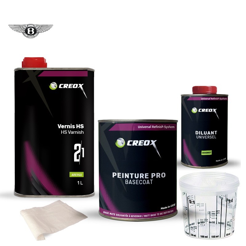 Kit peinture Bentley avec vernis