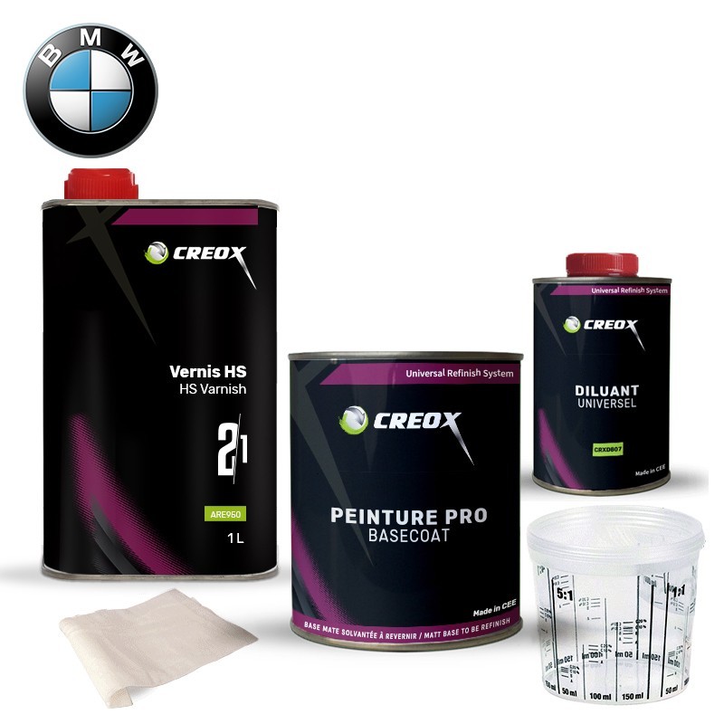 Kit peinture BMW avec vernis