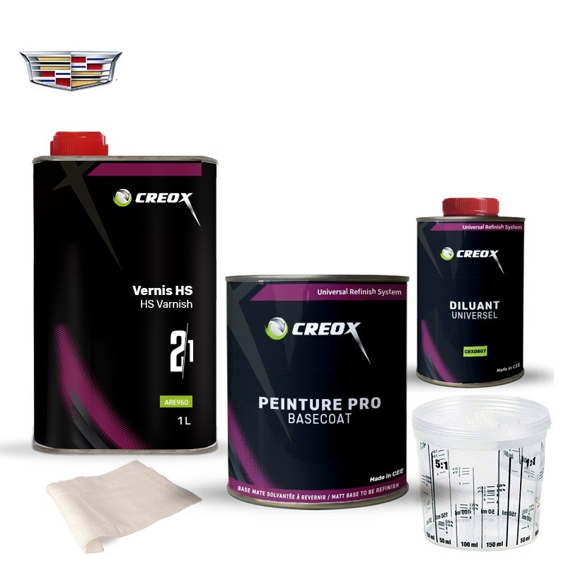 Kit peinture Cadillac avec vernis