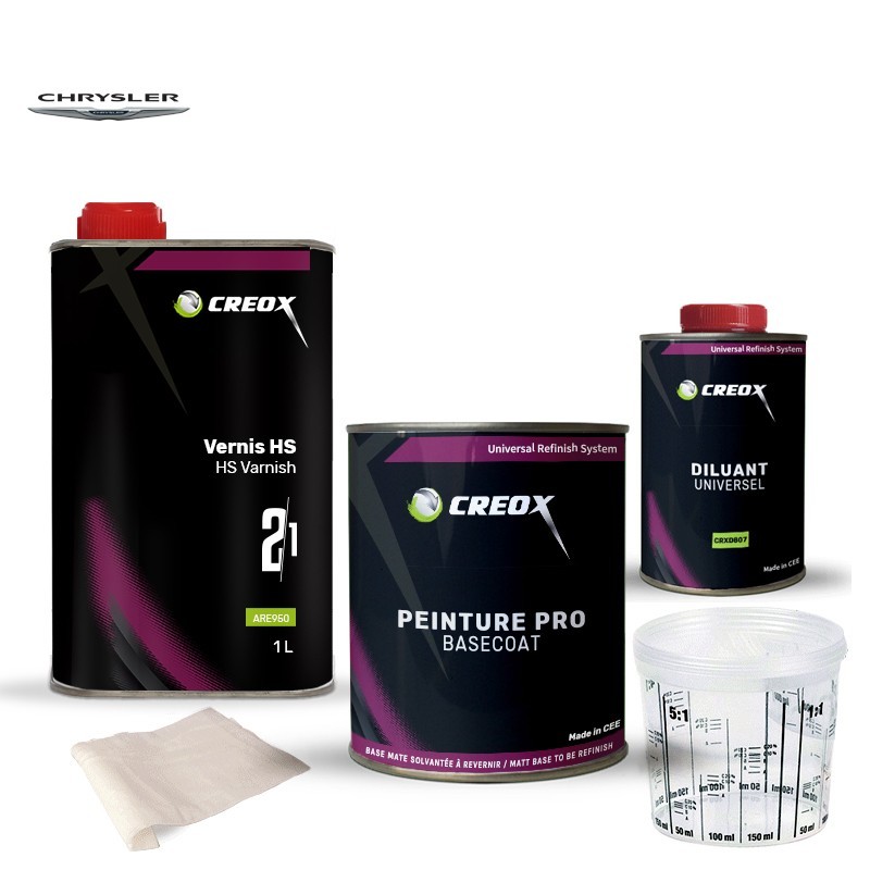 Kit peinture Chrysler avec vernis