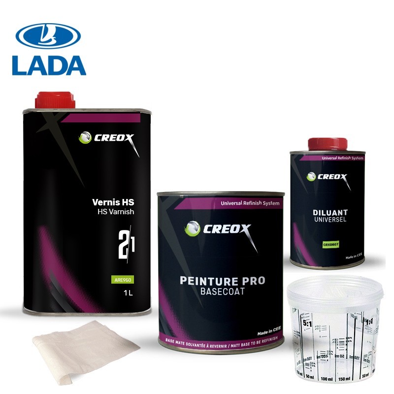 Kit peinture Lada avec vernis