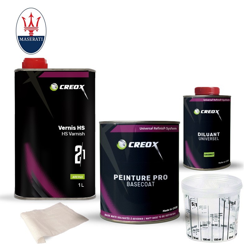 Kit peinture Maserati avec vernis