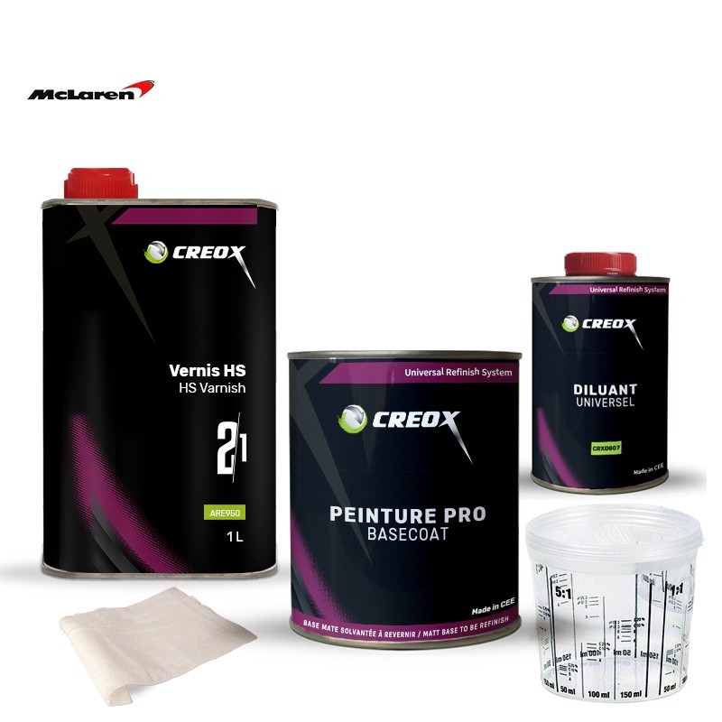 Kit peinture McLaren avec vernis