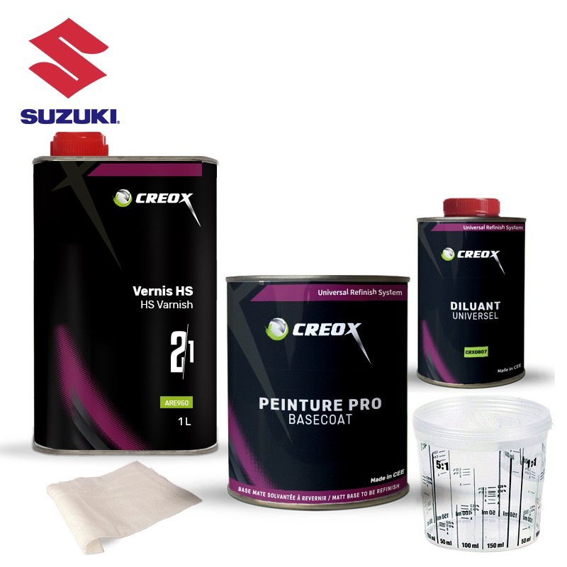 Kit peinture Suzuki avec vernis