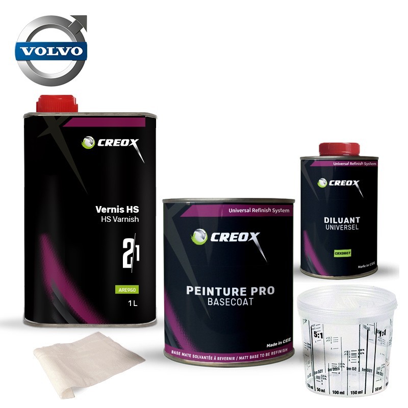 Kit peinture Volvo avec vernis