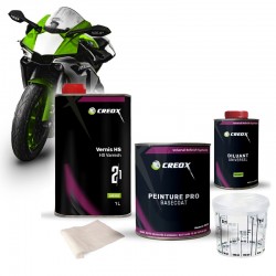 Kit complet peinture moto et vernis