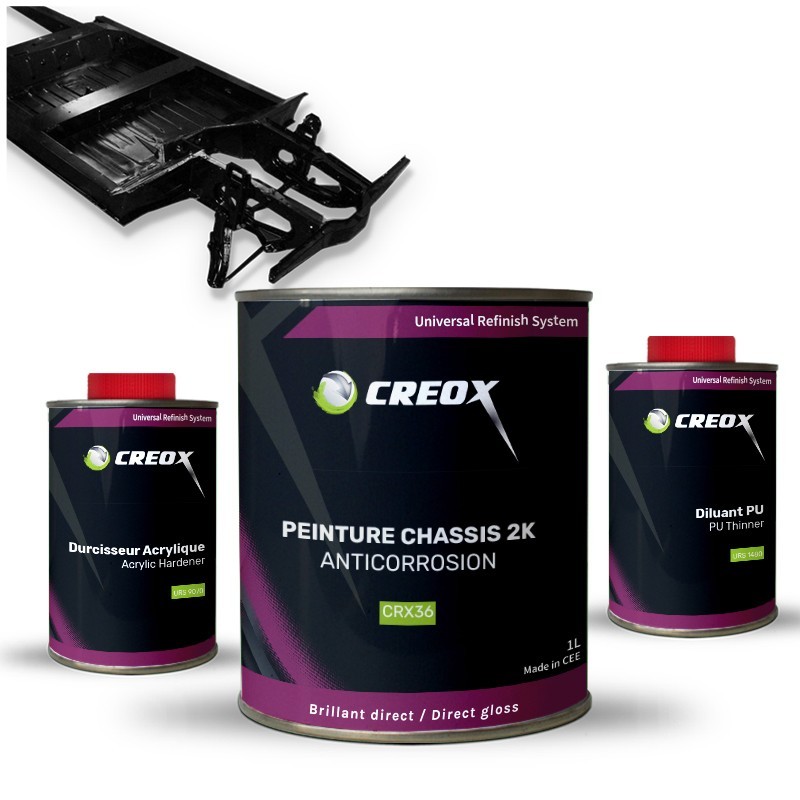 Kit peinture châssis 2K teinte RAL